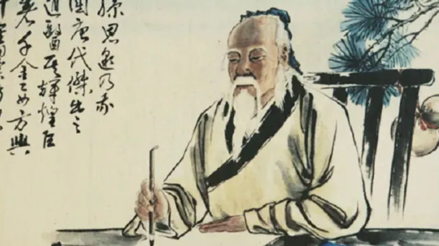 Carte meme Lao-tzu Writing