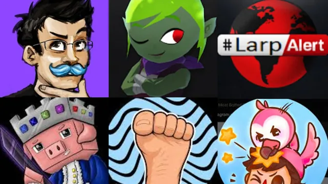 Carte meme LarpTubers