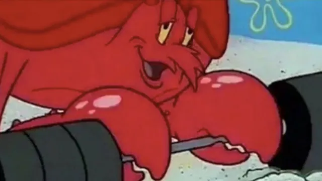 Carte meme Larry the Lobster « Observe »
