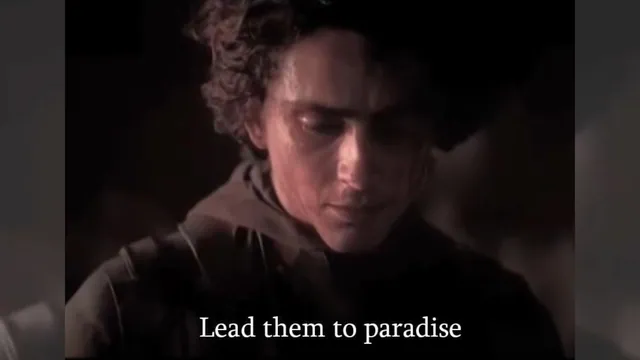 Lead Them To Paradise meme card