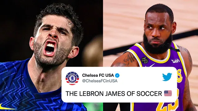 LeBron James of Soccer meme card