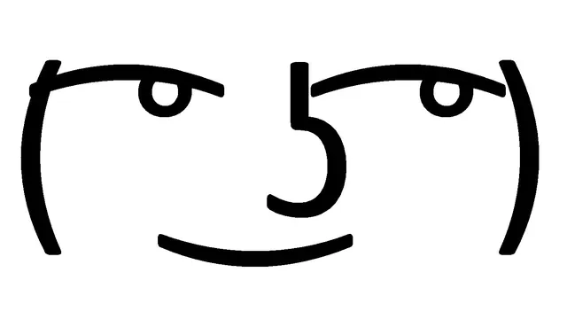 ( ͡° ͜ʖ ͡°) / Lenny Face meme card