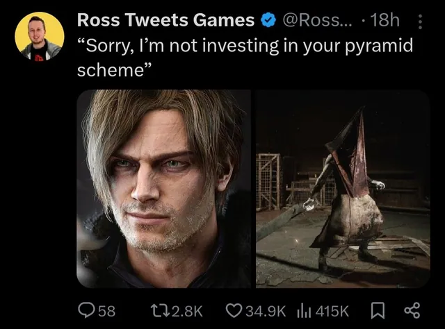 Leon S. Kennedy's One-Liners meme card