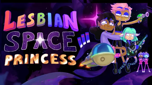 Carte meme Lesbian Space Princess