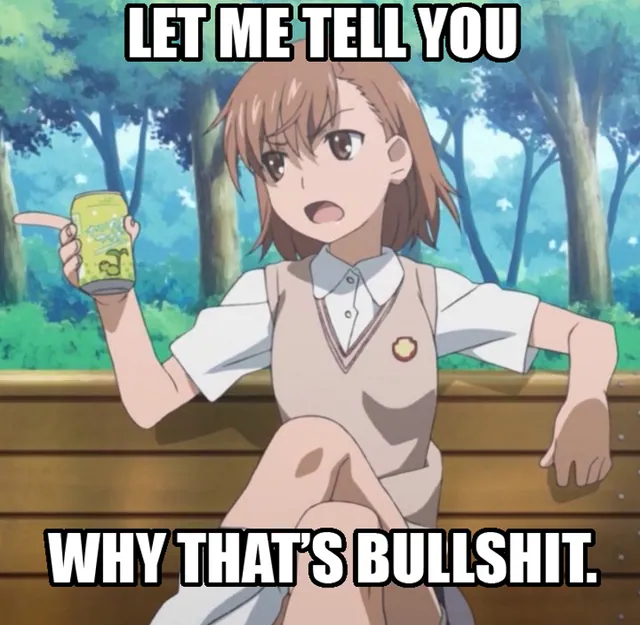 Carte meme Let Me Tell You Why That’s Bullshit