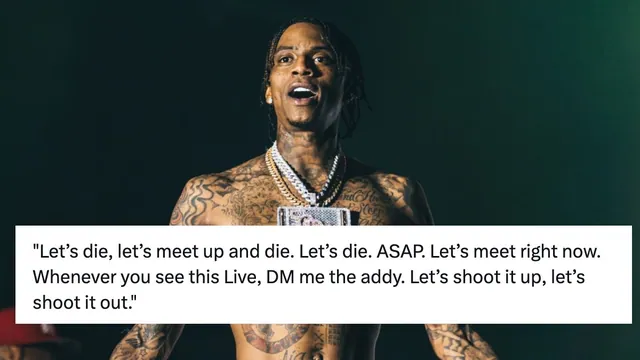 Let's Meet Up and Die meme card