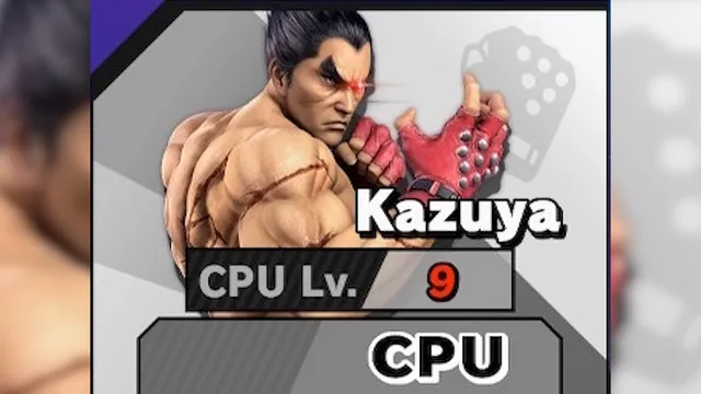 Level 9 CPU Kazuya meme card