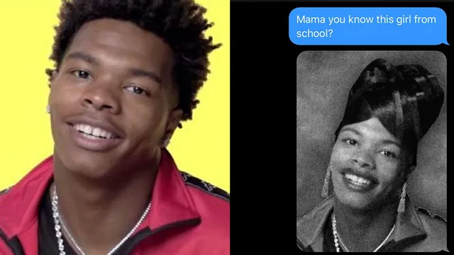 Lil Baby Text Prank meme card