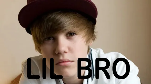 Lil Bro (Slang) meme card