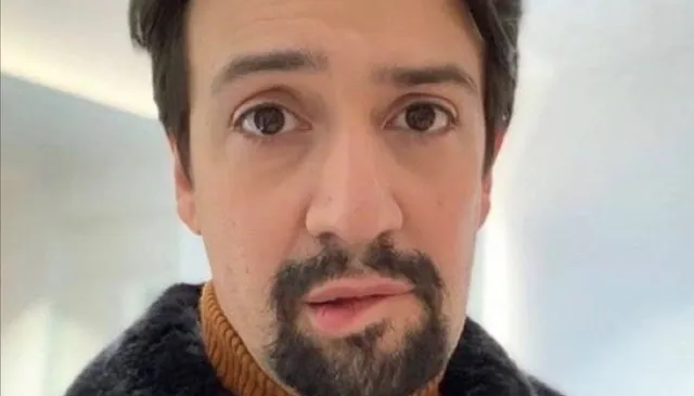 Carte meme Lin-Manuel Miranda Lip Bite