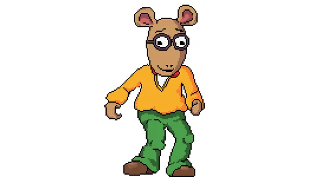 Living Books Arthur Dancing meme card