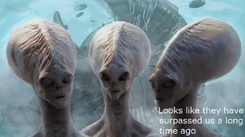 Carte meme Looks Like They Have Surpassed Us a Long Time Ago