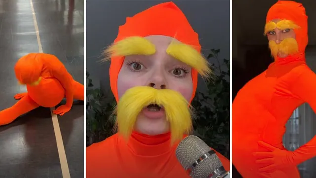Carte meme Lorax Halloween Costume Girls
