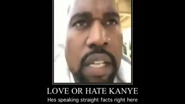 Love Him or Hate Him, He Spittin Facts meme card