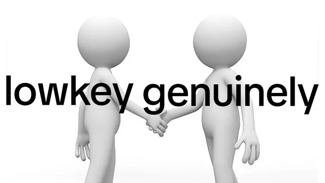 Lowkenuinely meme card