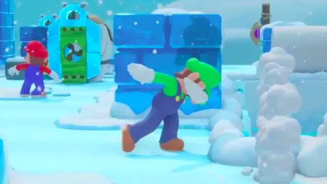 Luigi Dab meme card