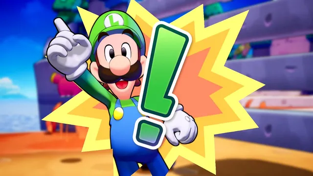 Luigi Logic meme card