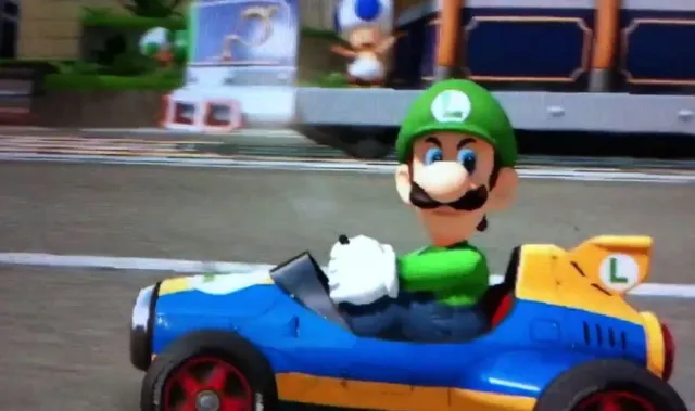 Luigi's Death Stare meme card