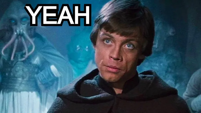 Carte meme Luke Skywalker "Yeah"