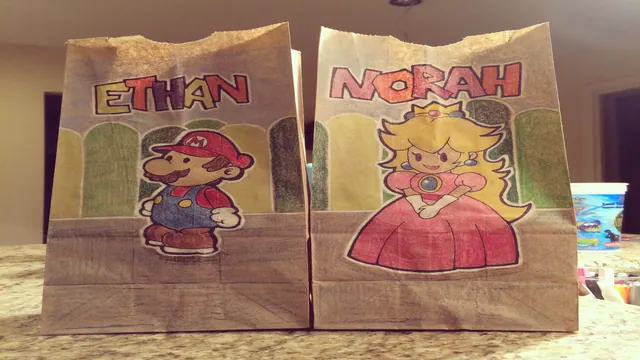 Lunch Bag Art meme card