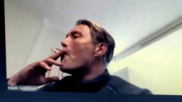Mads Mikkelsen Smoking meme card