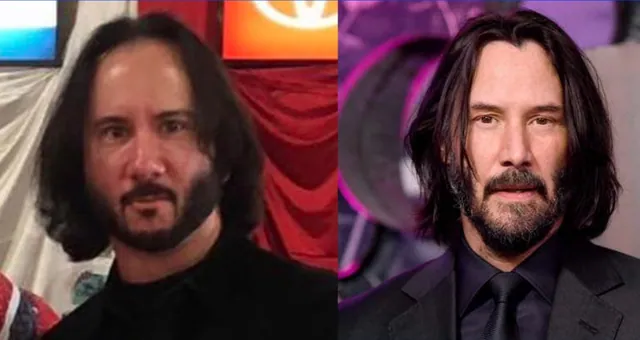 MAGA Keanu Lookalike meme card