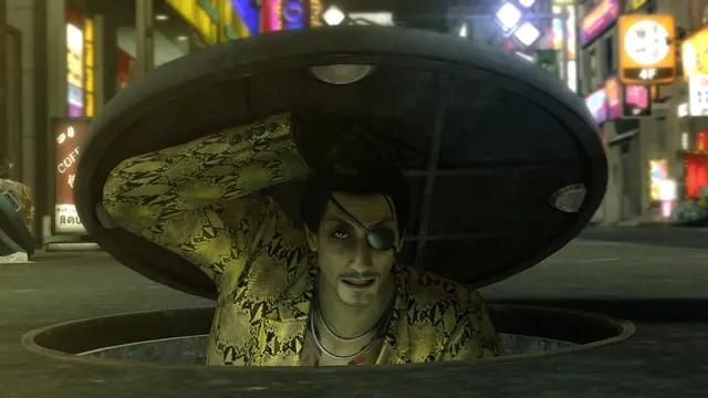 Majima Everywhere meme card