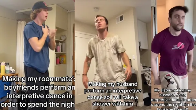 Carte meme Making My Boyfriend Do an Interpretive Dance