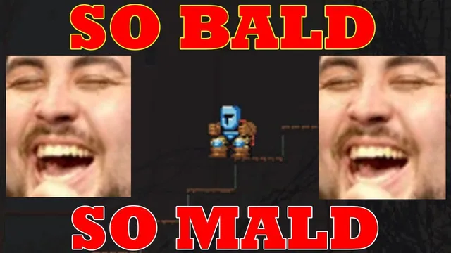 Malding meme card