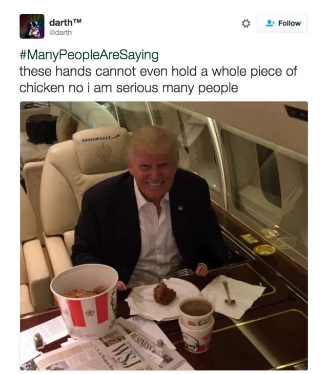 Carte meme #ManyPeopleAreSaying