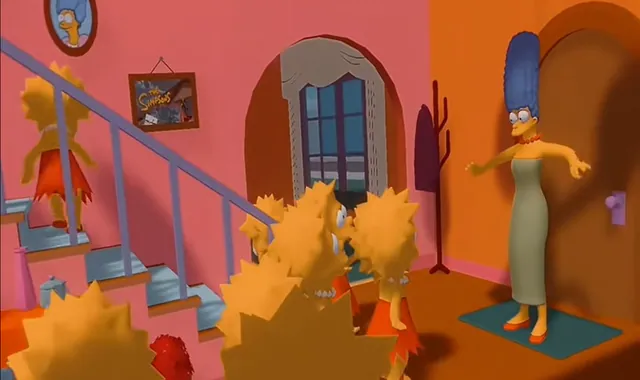 Marge Kept The Lisas In meme card