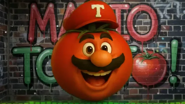 Carte meme Mario Tomato Song