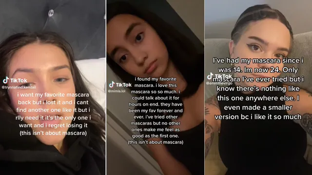 Mascara Wand Trend (TikTok) meme card