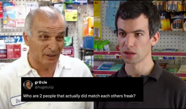 Match My Freak / Who Are 2 People That Actually Did Match Each Other's Freak? meme card