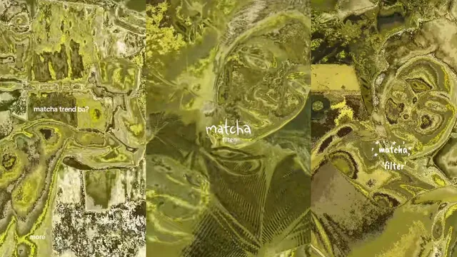 Matcha Filter meme card