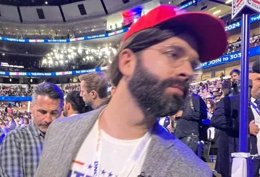 Matt Walsh In Disguise At The DNC meme card