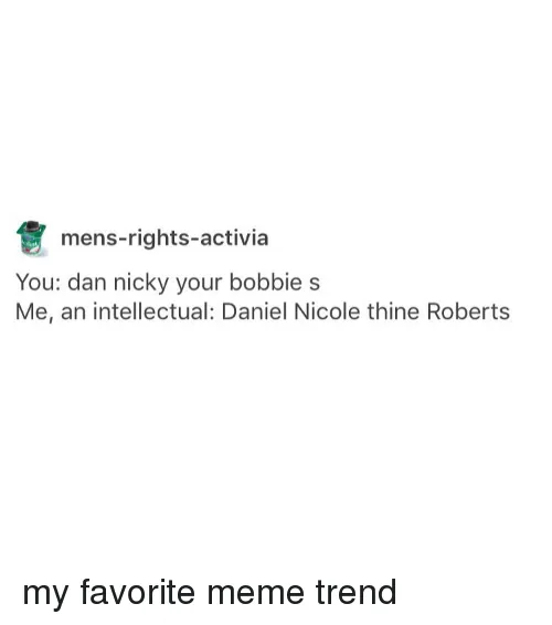 Carte meme Me, An Intellectual