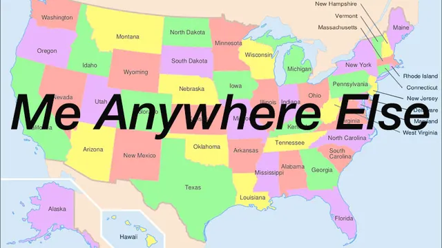Me Anywhere Else meme card