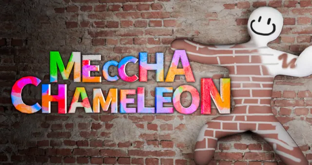 Carte meme Meccha Chameleon