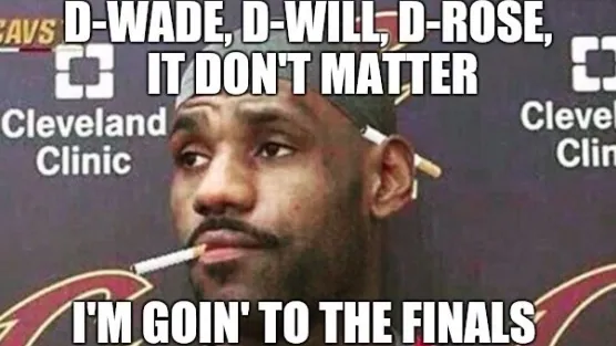 Carte meme Mechanic Lebron