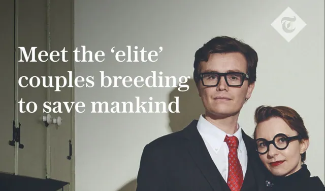 Meet the Elite Couples Breeding to Save Mankind meme card