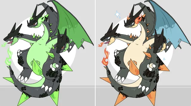 Carte meme Mega Charizard Z