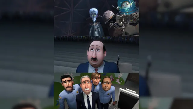 Carte meme Megamind’s "I Did It?" / "He Did It!"