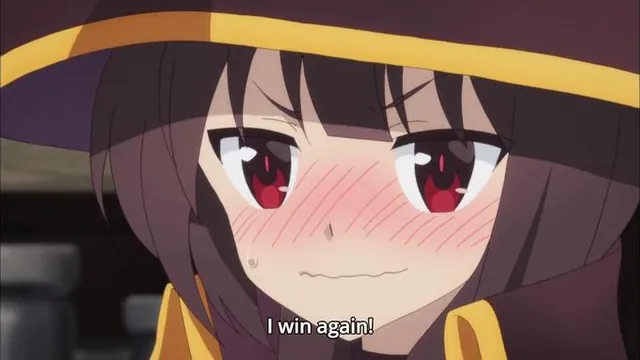 Megumin meme card