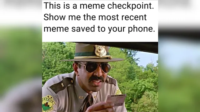 Meme Checkpoint meme card