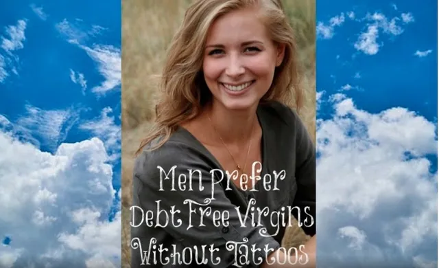 Carte meme Men Prefer Debt-free Virgins Without Tattoos