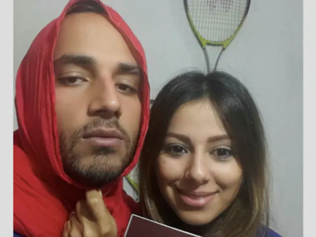 #MenInHijab meme card