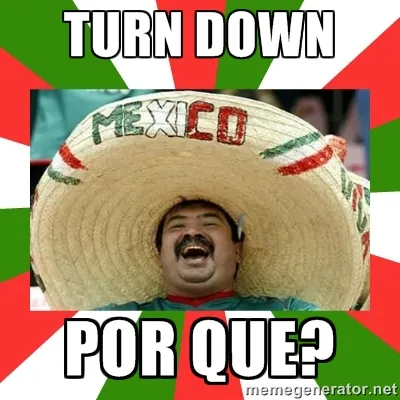 Merry Mexican meme card