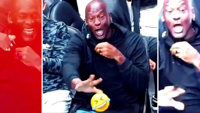 Michael Jordan "No, No, No" Reaction meme card