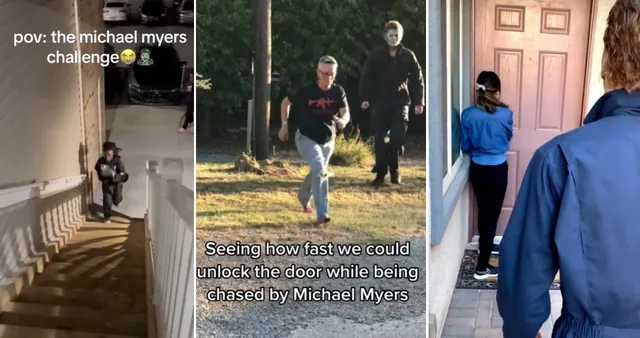Michael Myers Challenge meme card